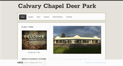 Desktop Screenshot of calvarychapeldeerpark.org